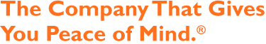 The Company That Gives You Peace of Mind The Company That Gives You Peace of Mind